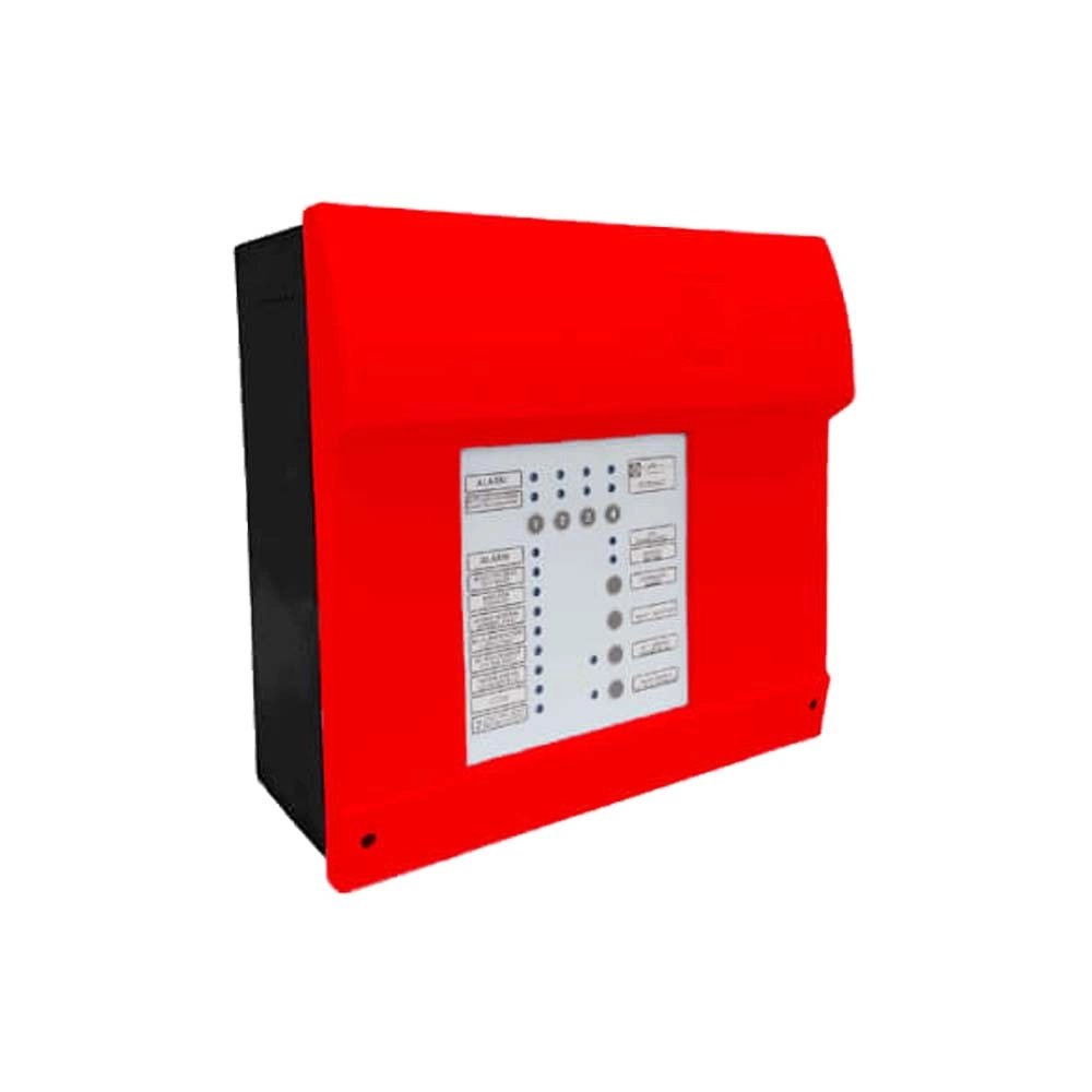 CO-IRON04  CENTRAL INCENDIO CONVEN 4 ZONAS PUERTA ROJA