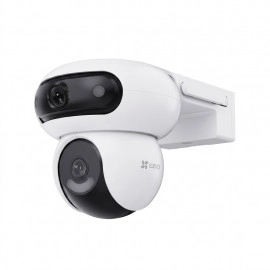 CAM IP PT LENTE DUAL EXTERIOR 4MP + 4MP + PANEL SO..